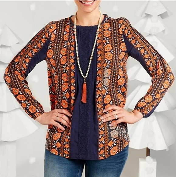 Matilda Jane Tops - Matilda Jane Once Upon a Time Floret Floral Top